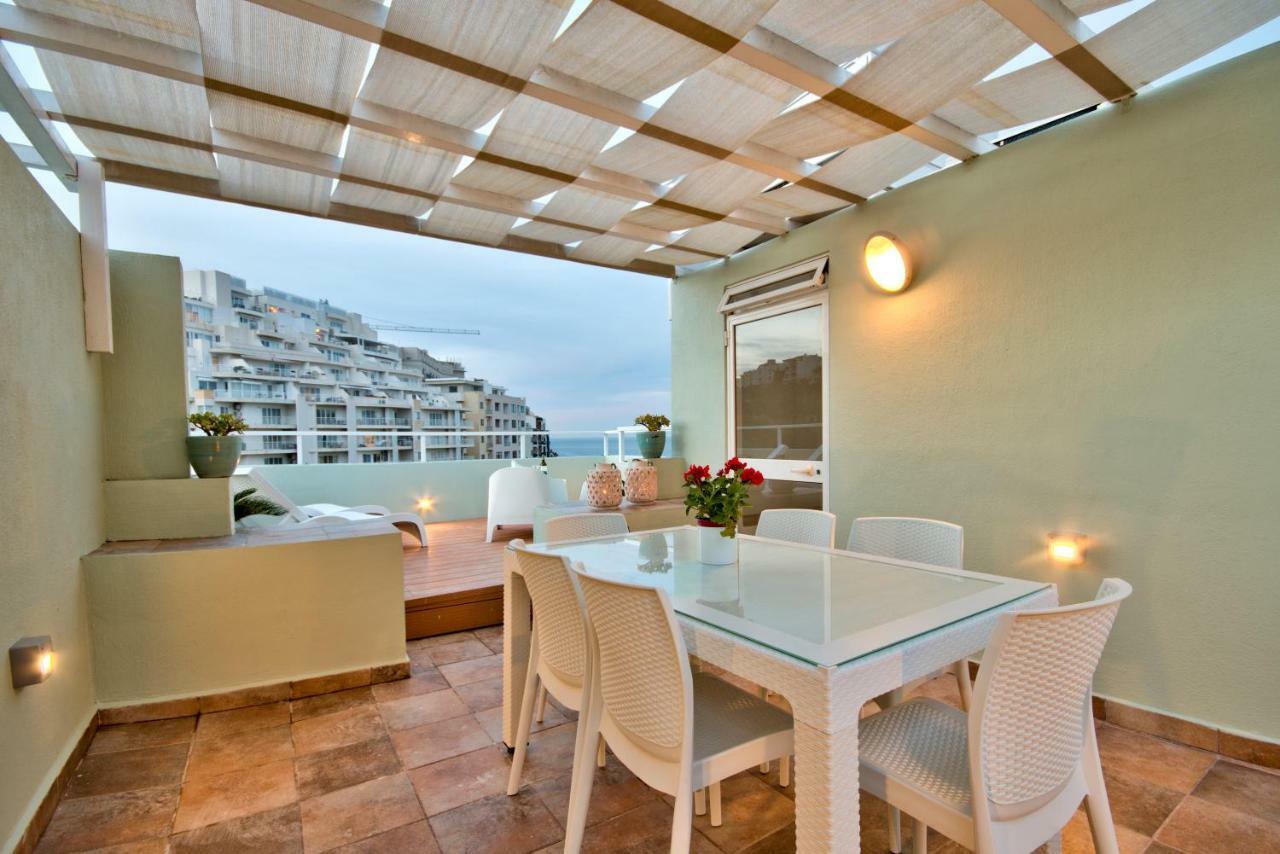 סליאמה Balluta Bay Beach House With Seaviews מראה חיצוני תמונה